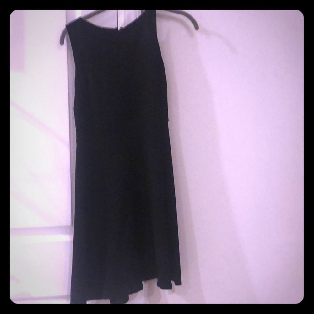 Sleeveless black dress